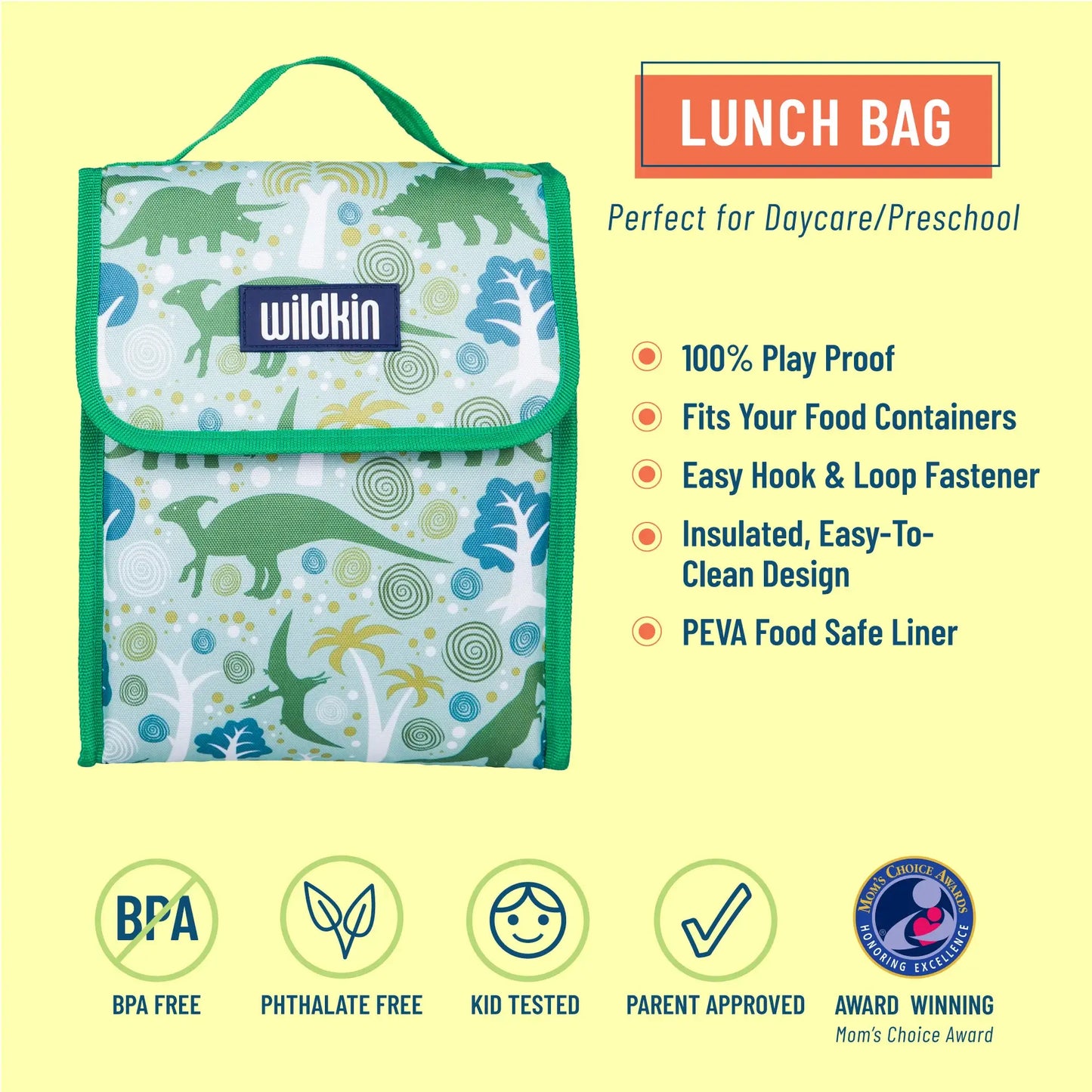 Dinomite Dinosaurs Lunch Bag