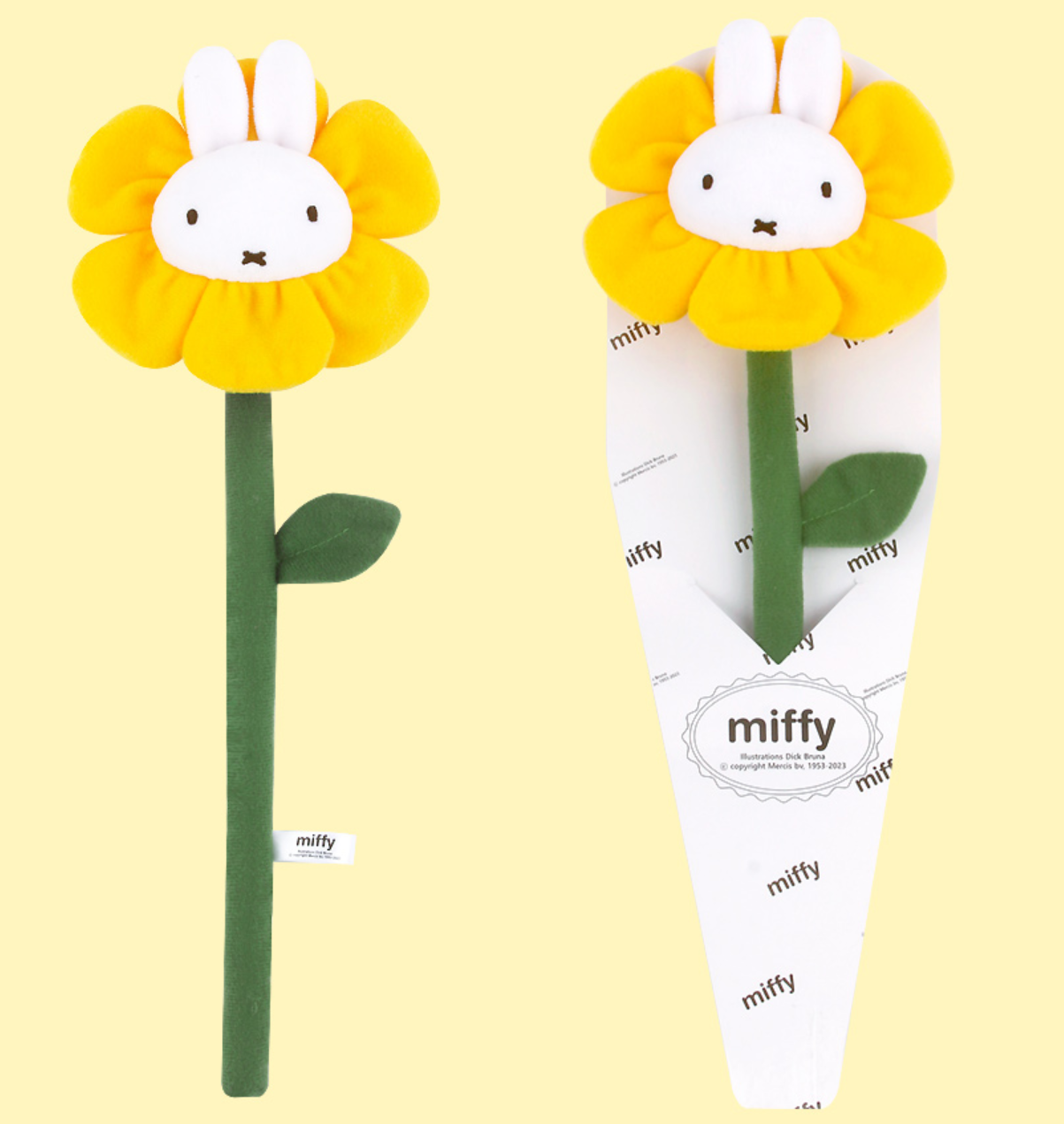 Miffy Endless Fabric Flower- Birthday Gift, Home Deco: MIffy-Red