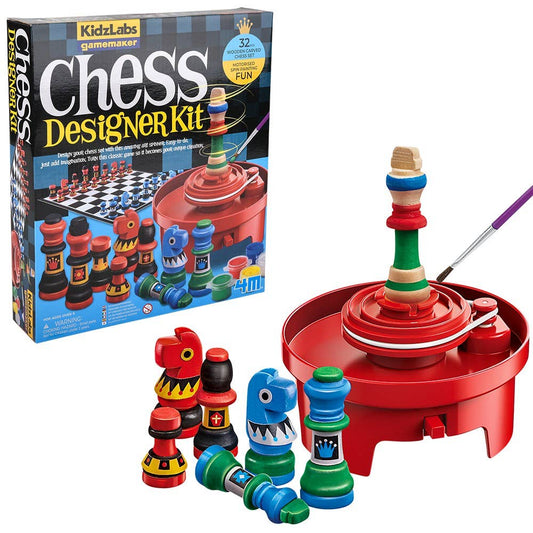 KidzLabs /Gamemaker/Motorised Spin Art/Chess Designer Kit