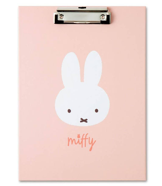 Miffy Pastel Clip Board : Pink