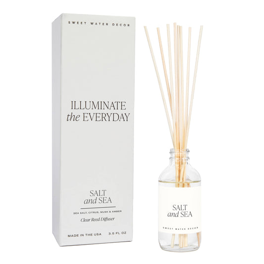 Salt and Sea Reed Diffuser - Gifts & Home Decor