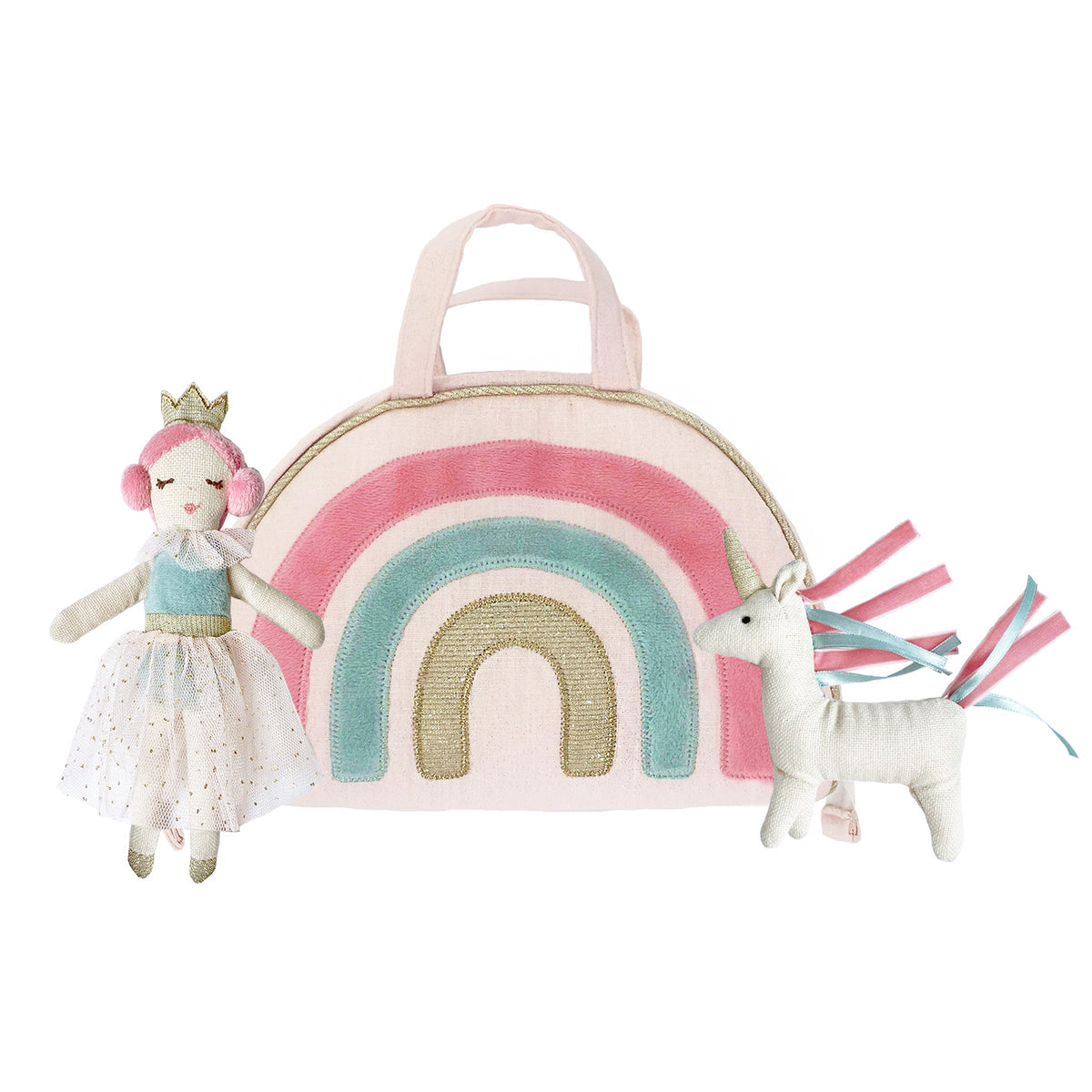 MON AMI RAINBOW PLAY PURSE & DOLL SET