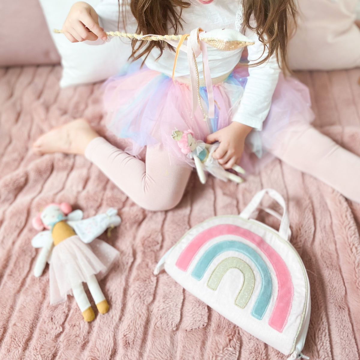 MON AMI RAINBOW PLAY PURSE & DOLL SET