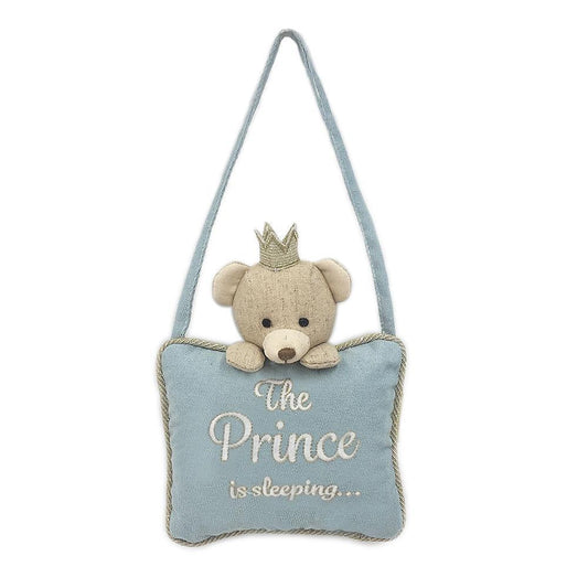 MON AMI THE PRINCE IS SLEEPING DOOR HANGER