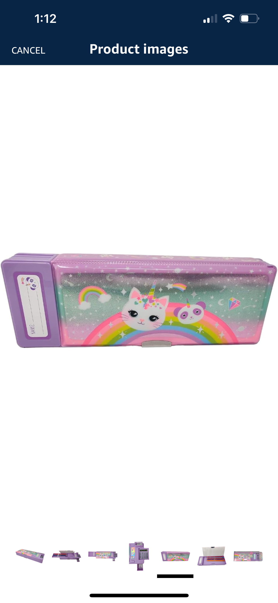 Hot Focus Caticorn Multifunction Pencil Case