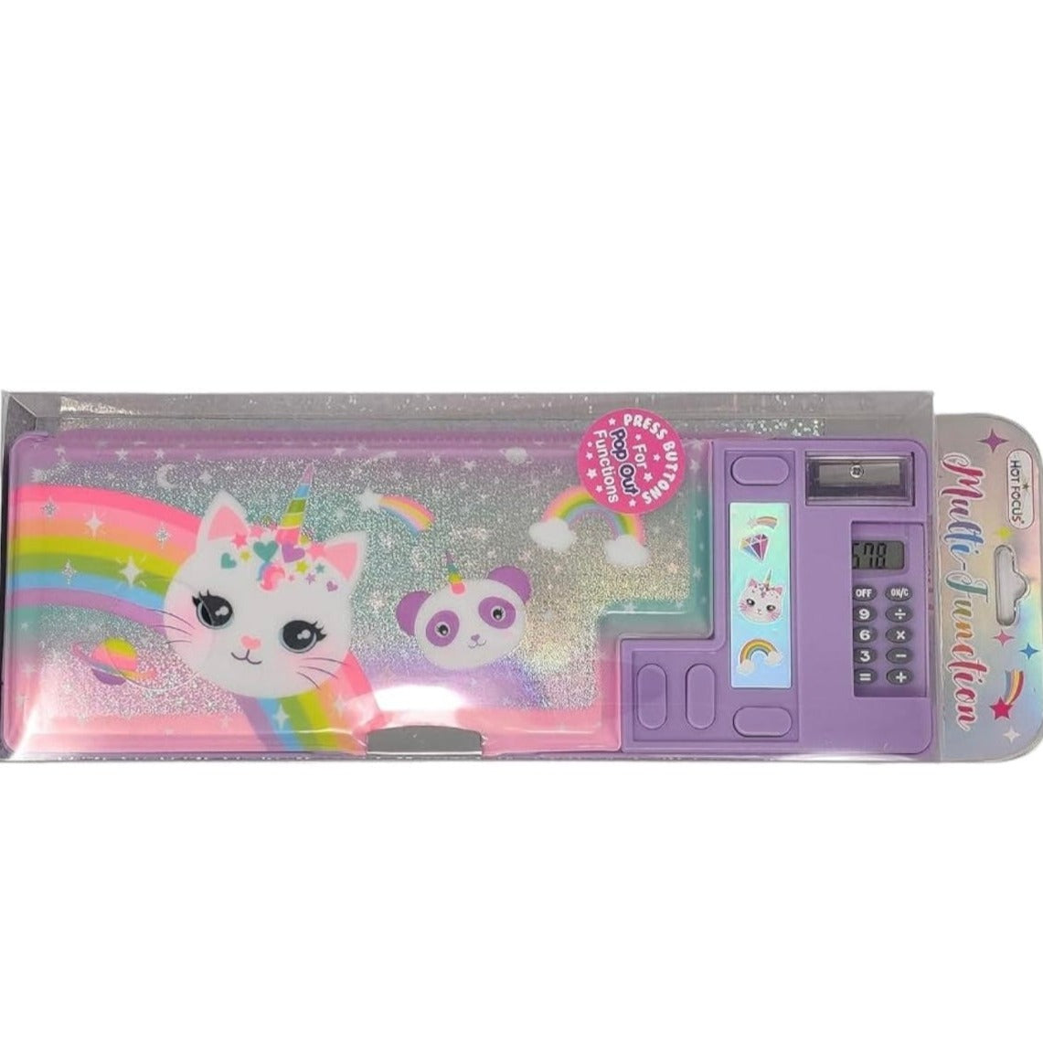 Hot Focus Caticorn Multifunction Pencil Case