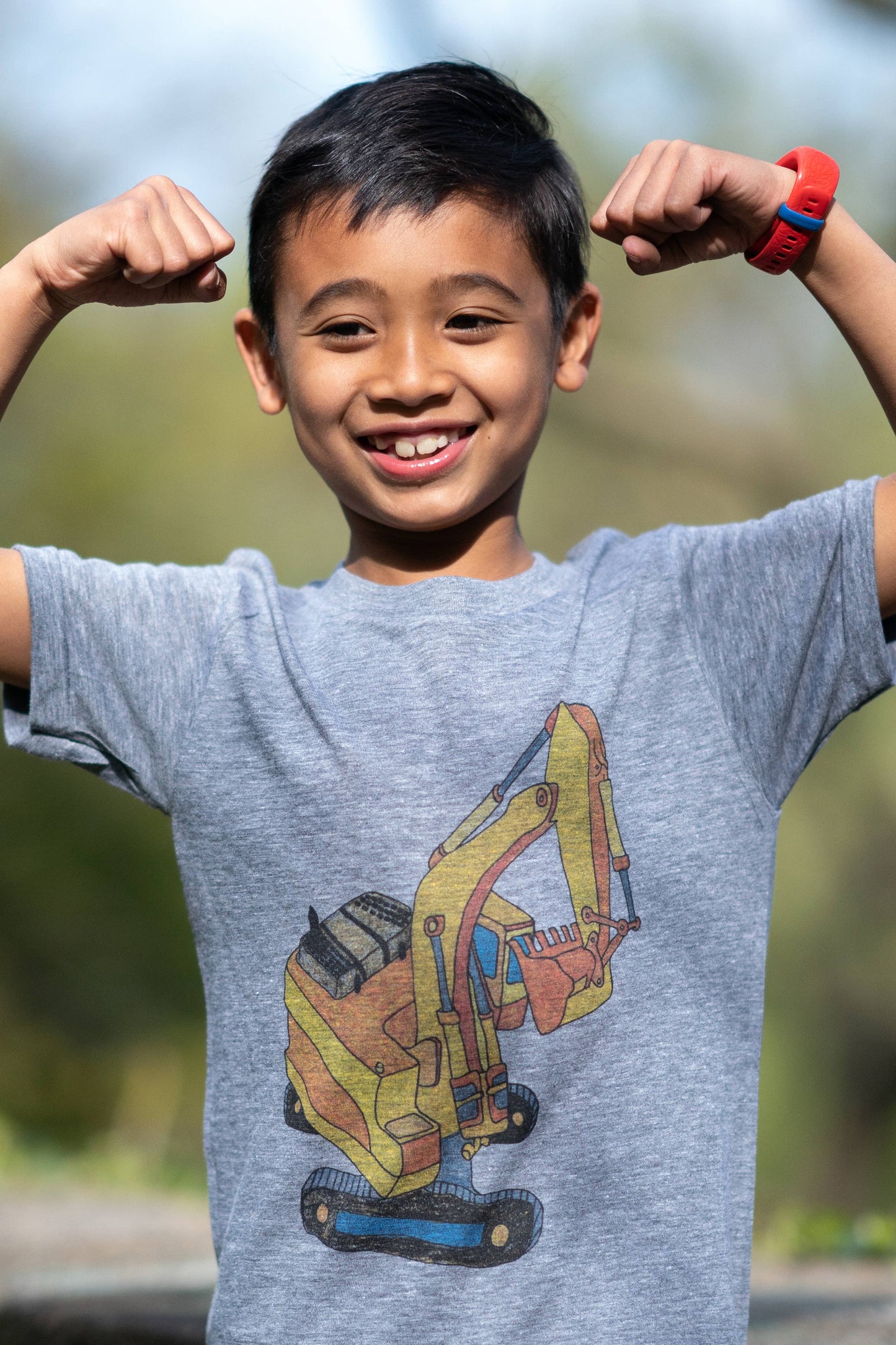 Digger - Kids Triblend Tee