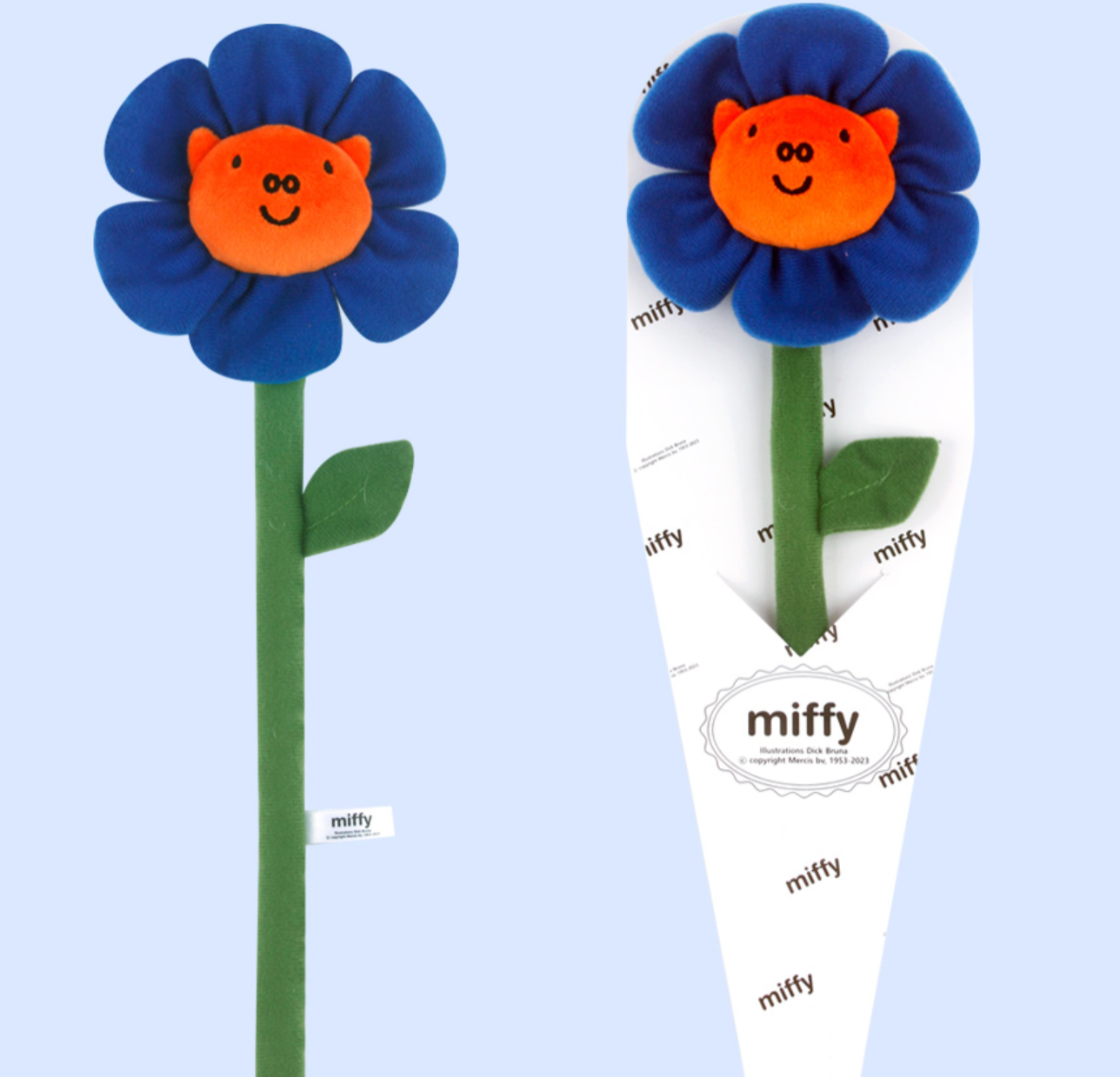 Miffy Endless Fabric Flower- Birthday Gift, Home Deco: MIffy-Red