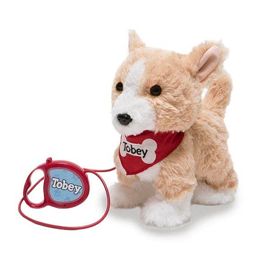 Walking Buddies - Tobey (Cute Puppy Dog Kids Plush Toy)